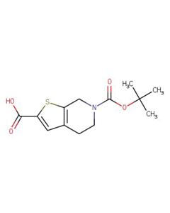 Astatech 6-BOC-4,5,6,7-TETRAHYDROTHIENO[2,3-C]PYRIDINE-2-CARBOXYLIC ACID; 0.1G; Purity 95%; MDL-MFCD09878719